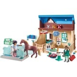 PLAYMOBIL 71352 Horses of Waterfall Reittherapie & Tierarztpraxis, Konstruktionsspielzeug 