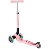 GLOBBER Junior Foldable Fantasy Lights, Scooter rosa, pastellrosa-Flowers