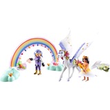 PLAYMOBIL 71361 Princess Magic Himmlischer Pegasus mit Regenbogen, Konstruktionsspielzeug 