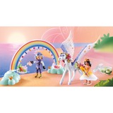 PLAYMOBIL 71361 Princess Magic Himmlischer Pegasus mit Regenbogen, Konstruktionsspielzeug 