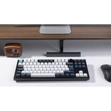 Keychron Q3 Max, Gaming-Tastatur schwarz/mehrfarbig, DE-Layout, Gateron Jupiter Banana, Hot-Swap, Aluminiumrahmen, RGB