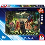 Schmidt Spiele Thomas Kinkade Studios: DC - The Justice League, Puzzle 1000 Teile