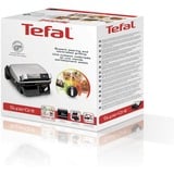 Tefal Kontaktgrill SuperGrill Timer GC451B12 silber, 2.000 Watt