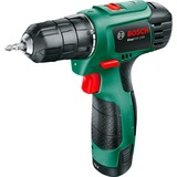 Bosch Akku-Bohrschrauber EasyDrill 1200 grün/schwarz, 2x Li-Ionen Akku 1,5Ah, Koffer