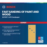 Bosch Expert C470 Schleifblatt, 93 x 230mm, K60 ungelocht 10 Stück, für Schwingschleifer