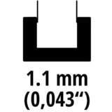 Einhell Ersatzschwert 4500194, Sägeschwert 20cm, 1,1mm