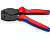 KNIPEX PreciForce Crimpzange 97 52 42 rot/blau, für MC4 und MC4 EVO 2 Solarsteckverbinder