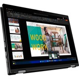 Lenovo ThinkPad L13 2-in-1 G5 (21LM001TGE), Notebook schwarz, Windows 11 Home 64-Bit, 33.8 cm (13.3 Zoll) & 60 Hz Display, 512 GB SSD