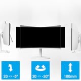 MSI Modern MD342CQPWDE, LED-Monitor 86.4 cm (34 Zoll), weiß, WQHD, VA, Curved, Adaptive-Sync, HDMI, Displayport, USB-C, 120Hz Panel