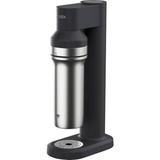 SodaStream Wassersprudler sodaTRIO schwarz, inkl. Glasflasche, Edelstahlflasche, CO₂-Zylinder