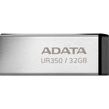 ADATA UR350 32 GB, USB-Stick nickel/schwarz, USB-A 3.2 Gen 1 (5 Gbit/s)