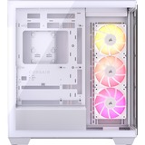 Corsair 3500X ARGB, Tower-Gehäuse weiß, Tempered Glass