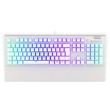 ENDORFY Omnis Pudding Onyx White, Gaming-Tastatur weiß, DE-Layout, Kailh RGB Brown