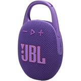 JBL CLIP 5, Lautsprecher lila, Bluetooth, IP67