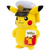 Jazwares Pokémon - Captain Pikachu, Kuscheltier 20 cm