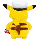 Jazwares Pokémon - Captain Pikachu, Kuscheltier 20 cm