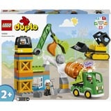 LEGO 10990 DUPLO Baustelle mit Baufahrzeugen, Konstruktionsspielzeug 