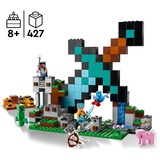 LEGO 21244 Minecraft Der Schwert-Außenposten, Konstruktionsspielzeug 