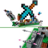 LEGO 21244 Minecraft Der Schwert-Außenposten, Konstruktionsspielzeug 