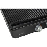 Ninja Sizzle Elektro-Grillplatte und Plancha GR101EU schwarz, 1.450 Watt, Grillfläche 37 x 28cm