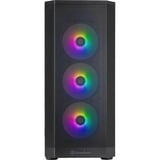 SilverStone FARA 514X, Tower-Gehäuse schwarz, Tempered Glass