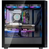 SilverStone FARA 514X, Tower-Gehäuse schwarz, Tempered Glass