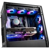 SilverStone FARA 514X, Tower-Gehäuse schwarz, Tempered Glass