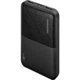 goobay Powerbank Kompakt 5.000 mAh schwarz, 5 Ah, 2x USB-A, 1x USB-C