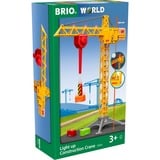 BRIO World Großer Baukran mit Licht, Bahn 