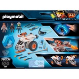 PLAYMOBIL 70231 Top Agents Spy Team Schneegleiter, Konstruktionsspielzeug 