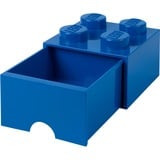 Room Copenhagen LEGO Brick Drawer 4 blau, Aufbewahrungsbox blau