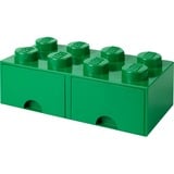 Room Copenhagen LEGO Brick Drawer 8 grün, Aufbewahrungsbox grün