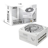 ASUS TUF Gaming 1000W Gold White Edition, PC-Netzteil schwarz, 1x 12VHPWR, 5x PCIe, Kabel-Management, 1000 Watt