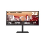 LG 34BA75QE-B.AEU, LED-Monitor 86.7 cm (34 Zoll), schwarz, UWQHD, IPS, Curved, HDR