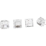 Sharkoon Gateron Pro White Switch-Set, Tastenschalter weiß/transparent, 35 Stück