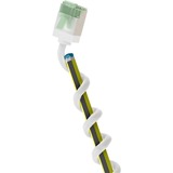 goobay Ultraflexibles Cat.8.1 Patchkabel slim, U/FTP weiß, 5 Meter, extrakurze Stecker