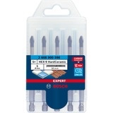 Bosch Expert HEX-9 HardCeramic Dachziegel-Bohrer, Ø 5mm 5 Stück, Länge 90mm