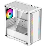 DeepCool CC360 WH ARGB, Tower-Gehäuse weiß, Tempered Glass