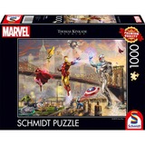 Schmidt Spiele Thomas Kinkade Studios: Marvel - Iron Man, Puzzle 1000 Teile