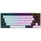 Sharkoon SKILLER SGK50 S3, Gaming-Tastatur weiß, US-Layout, Gateron Yellow