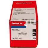 fischer Dämmstoffdübel FID II Plus 80mm weiß, 25 Stück