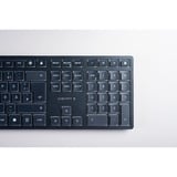 CHERRY KW 9100 SLIM, Tastatur schwarz, DE-Layout, Cherry SX-Scherentechnologie