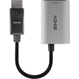 Lindy Konverter DisplayPort 1.4 > HDMI 8K schwarz/grau, 11cm