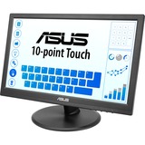 ASUS VT168HR, LED-Monitor 40 cm (16 Zoll), schwarz, WXGA, TN, HDMI, VGA