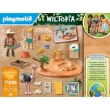 PLAYMOBIL 71296 Wiltopia Zu Gast bei Papa Strauß, Konstruktionsspielzeug 