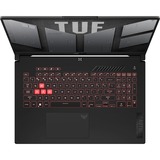 ASUS TUF Gaming A17 (FA707NVR-HX009), Gaming-Monitor grau, ohne Betriebssystem, 43.9 cm (17.3 Zoll) & 144 Hz Display, 512 GB SSD