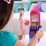 Mattel Barbie Malibu Marktstand Spielset, Puppe 