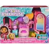 Spin Master Gabby's Dollhouse Deluxe Room Schlafzimmer , Spielfigur mit Kuschelkatze Pillow Cat-Figur