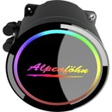 Alpenföhn Gletscherwasser 280 AiO RGB 280mm, Wasserkühlung schwarz