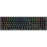 Sharkoon SKILLER SGK36W, Gaming-Tastatur schwarz, DE-Layout, Huano Red